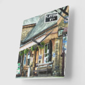 HORLOGE CARRÉE TRAIN STATIONS (Angle)