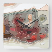 HORLOGE CARRÉE TRAINS (Recto)