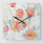 Horloge Carrée Translucide II (Recto)