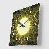 Horloge Carrée Transport de mercure (Angle)