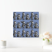 Horloge Carrée Travesti de Beary (Maison)