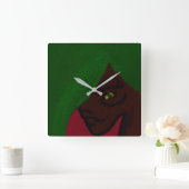 Horloge Carrée Tree Goddess (Maison)