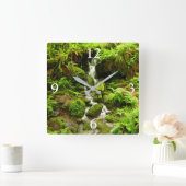 Horloge Carrée Trillium Falls (Maison)