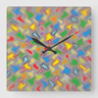 Horloge Carrée Trucs de brosse