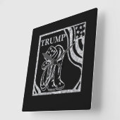 HORLOGE CARRÉE TRUMP (Angle)