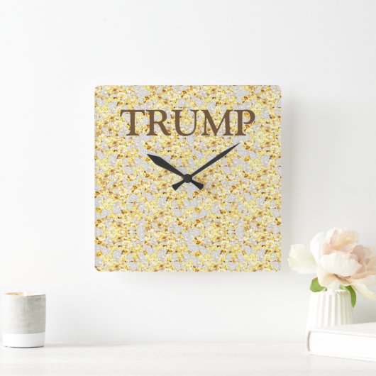 HORLOGE CARRÉE TRUMP (Maison)