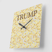 HORLOGE CARRÉE TRUMP (Angle)