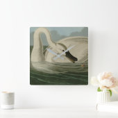 Horloge Carrée Trumpeter Swan (Maison)