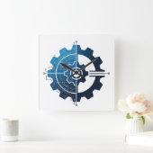 Horloge Carrée Trust Me, I'm an Engineer – Engineering Wall Clock (Maison)
