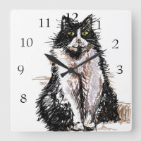 Tuxedo Cat Cat Art Animal Childs