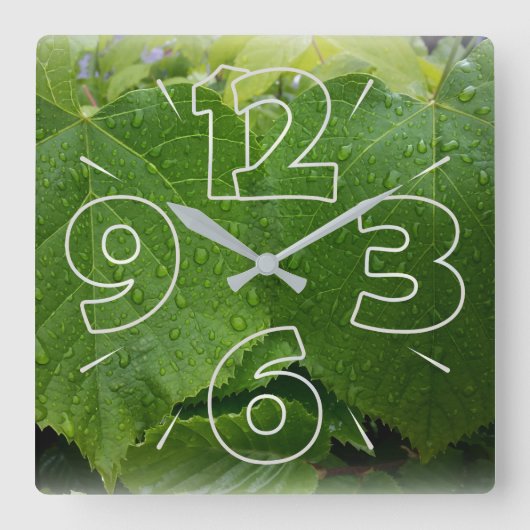 Horloge Carrée twin le (Recto)