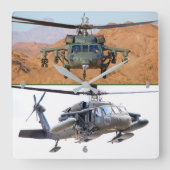 HORLOGE CARRÉE UH-60M NOIR HAWK (Recto)