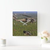 HORLOGE CARRÉE UH-60M NOIR HAWK (Maison)