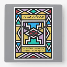 Un Afrique – Ndebele – Afrique du Sud & Zimbabwe -