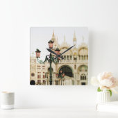 Horloge Carrée Un concert vénitien (Maison)