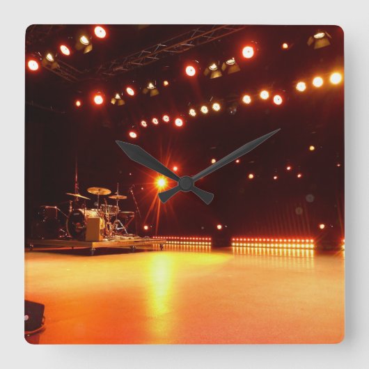 Horloge Carrée Un stage (Recto)