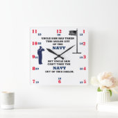 HORLOGE CARRÉE UNCLE SAM A SORTI CE NAVIGATEUR DE LA (Maison)