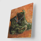 Horloge Carrée Une paire de chaussures de Vincent van Gogh (Angle)