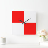 Horloge Carrée Uniforme (Maison)