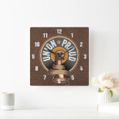 Horloge Carrée Union Fière (Maison)
