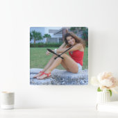 Horloge Carrée Ursula (Maison)