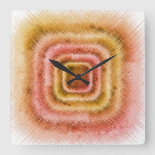 Horloge Carrée Usagé (Recto)