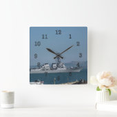 Horloge Carrée USS Preble (Maison)