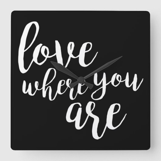 Horloge Carrée V citable (Recto)