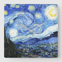 Van Gogh Starry Nuit Impressionnisme Art Wall Horl
