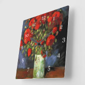 Horloge Carrée Van Gogh's famous painting (Angle)