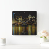 Horloge Carrée Vancouver Clock (Maison)