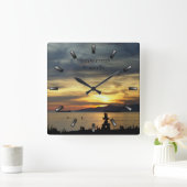 Horloge Carrée Vancouver Clock (Maison)