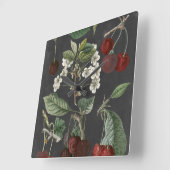 Horloge Carrée Variétés de verger I (Angle)