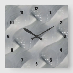 Horloge Carrée Vases de céramique insolites et amusantes