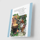 Horloge Carrée Venin de Brittany (Angle)