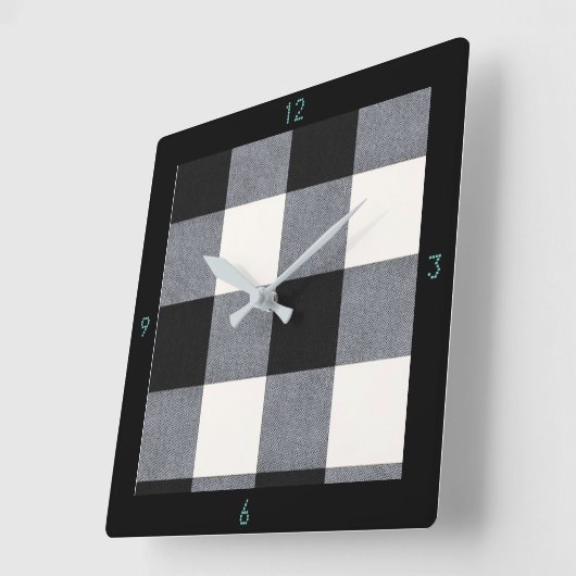 Horloge Carrée vérification du buffle1 (Angle)