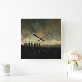 Horloge Carrée Victoire (Maison)