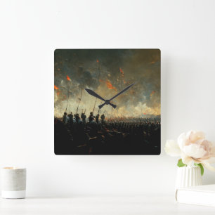 Horloge Carrée Victoire