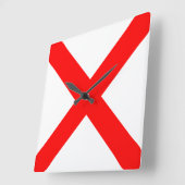 Horloge Carrée Victor (Angle)