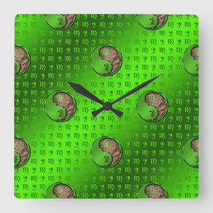 Horloge Carrée Vierge