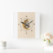 Horloge Carrée Vierkante Klok (Huis)