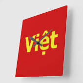 Horloge Carrée Viêt (Angle)