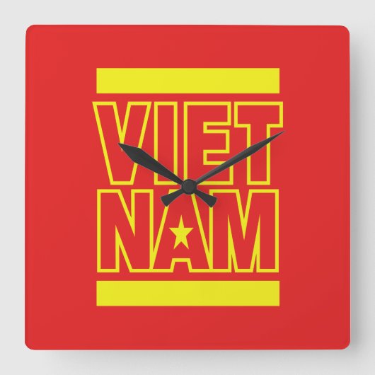 HORLOGE CARRÉE VIETNAM (Recto)