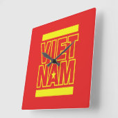 HORLOGE CARRÉE VIETNAM (Angle)