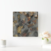 Horloge Carrée vin Cork (Maison)