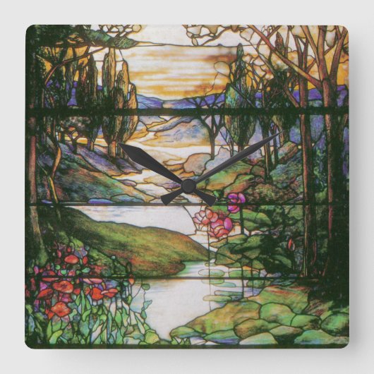 Horloge Carrée Vintage (Recto)