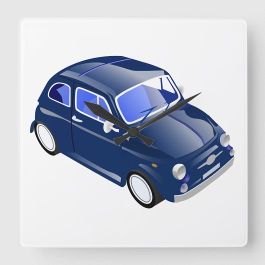 Horloge Carrée Vintage (Recto)