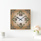 Horloge Carrée Vintage (Maison)