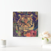 Horloge Carrée Vintage (Maison)