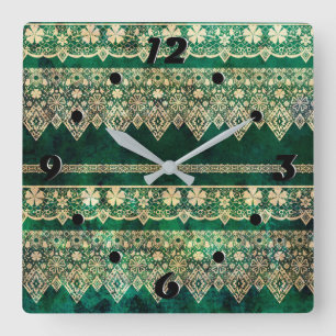 Horloge Carrée Vintage lace